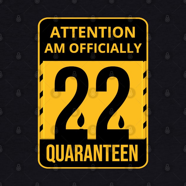 22th Birthday Officially a quarantined adult 22 Years Old by heidiki.png